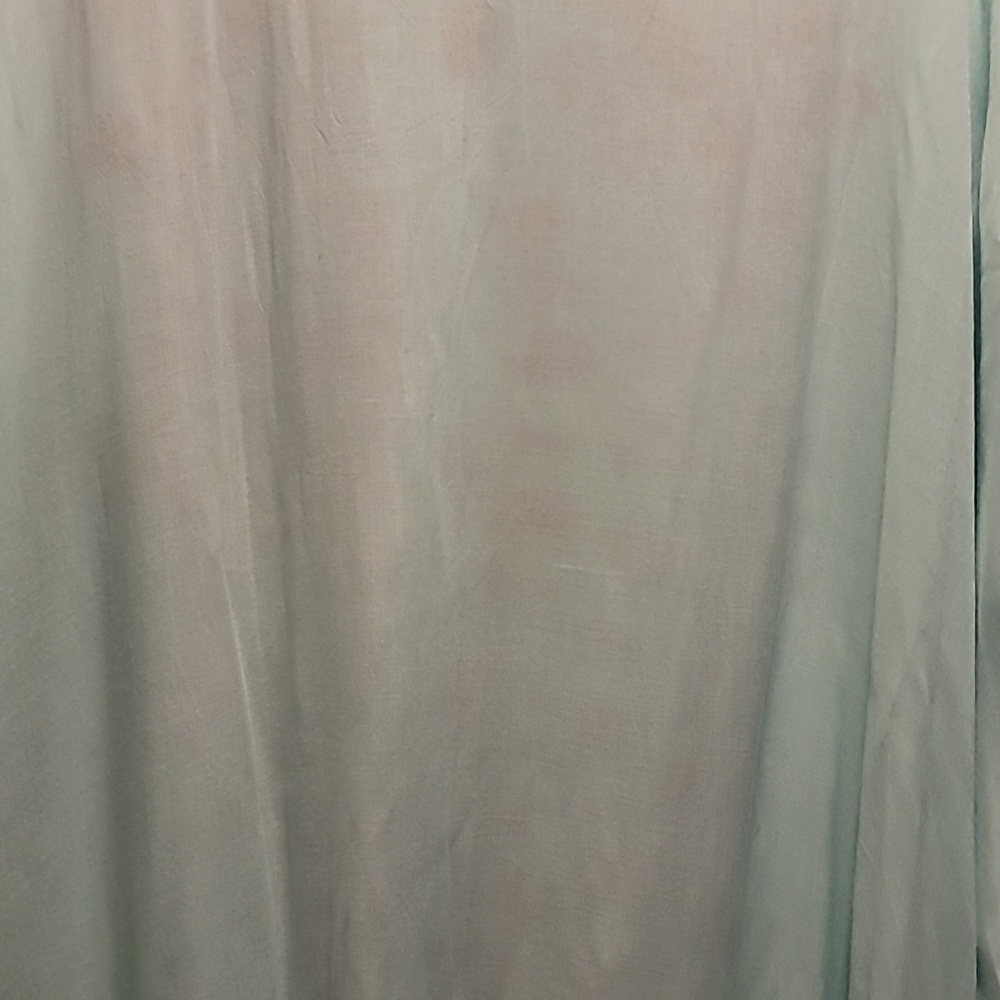 Embroidered Seafoam Swimsuit Coverup With Fringed Hem Pink And Coral One Size - Picture 7 of 10